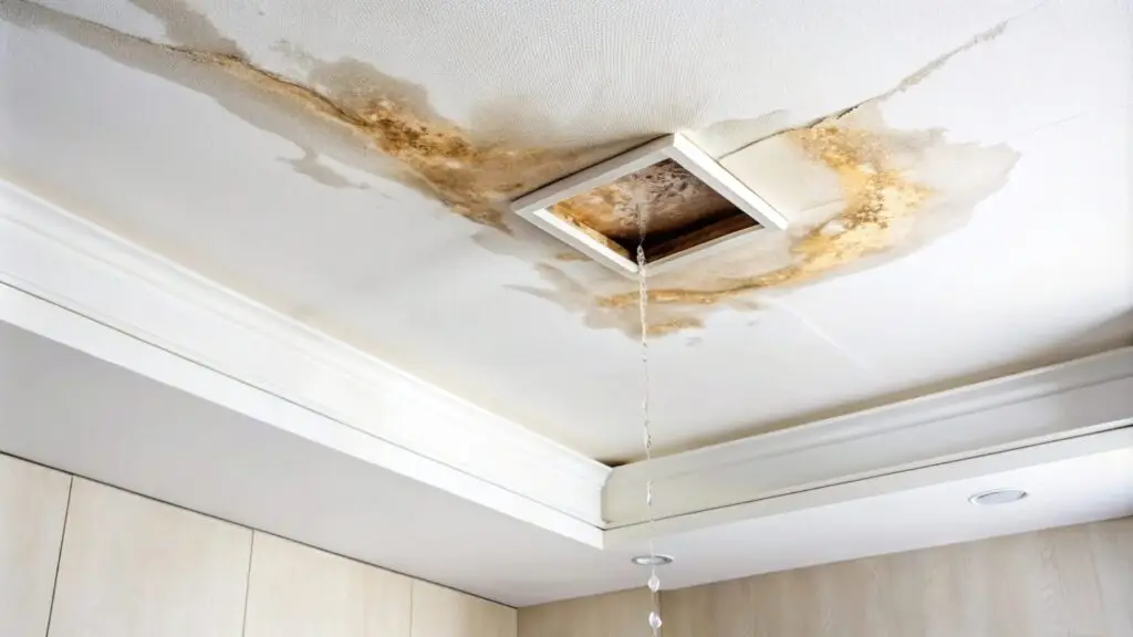 Leaking water from Roof